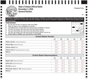 Justice Department Lawsuit Seeks to Block Alaska Senate Election Results if Incumbent Loses