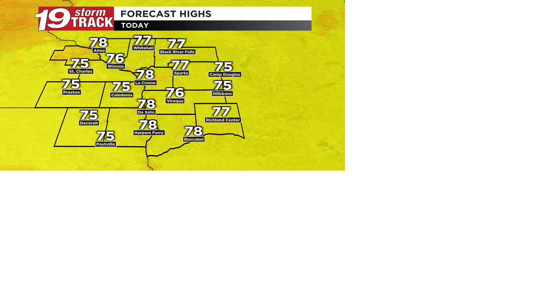 Another fantastic day ahead with seasonably warm temperatures | 19 ...