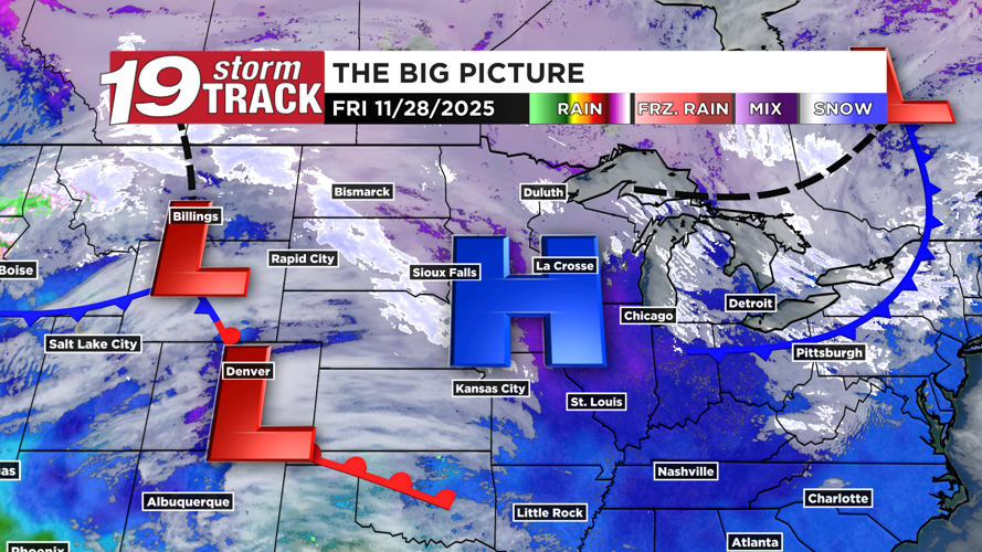 Friday looking chilly but quiet; tracking a winter storm to impact the ...