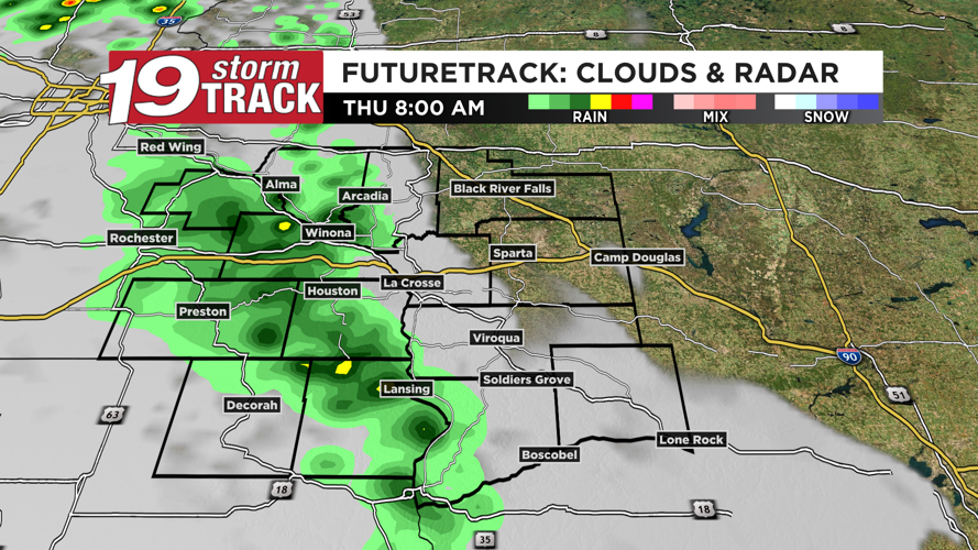 A pleasant Summer day ahead for our Wednesday; shower and storm chances ...