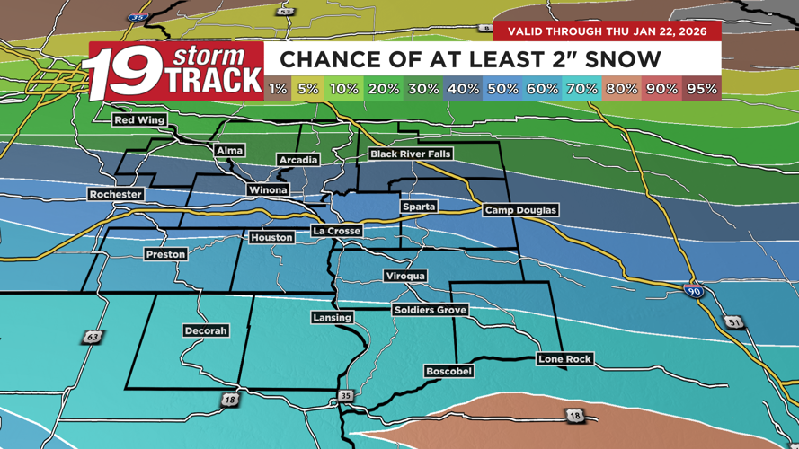 A bitterly cold Monday ahead; snow showers return for midweek | 19 ...