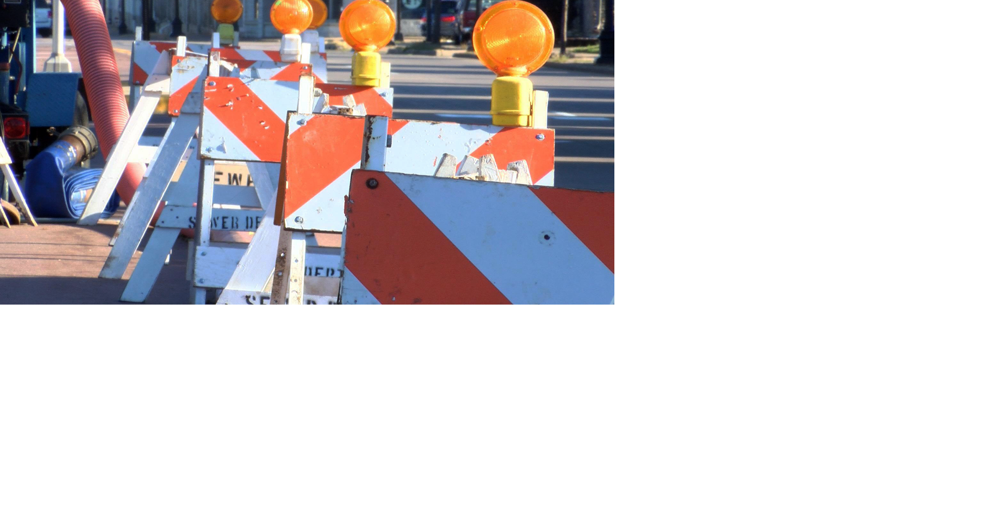 Sections of Mississippi St, 17th St S closed for water service repair Tuesday
