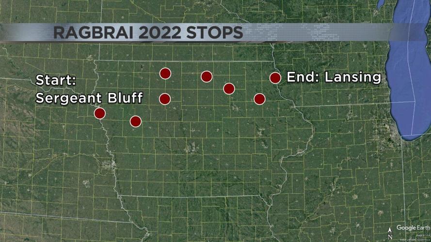 Annual RAGBRAI event ending this year in Lansing News