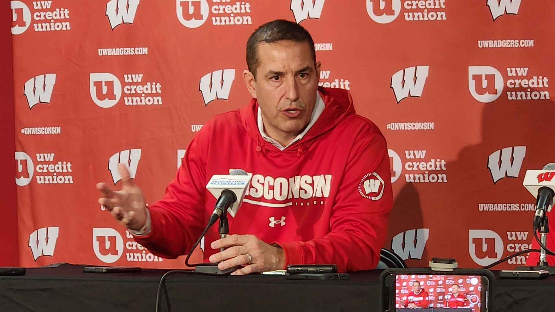 Wisconsin's Luke Fickell Doesn't Go Into Specifics One Day After Firing ...