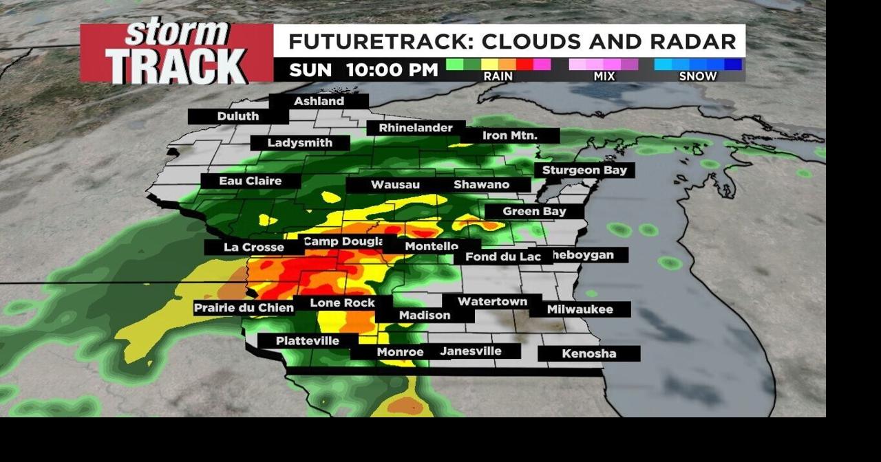 Rainy trend starts tomorrow | 19 Storm Track Forecast | wxow.com