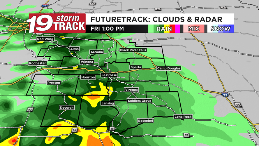 More rain and isolated thunderstorms on the way as system number two ...