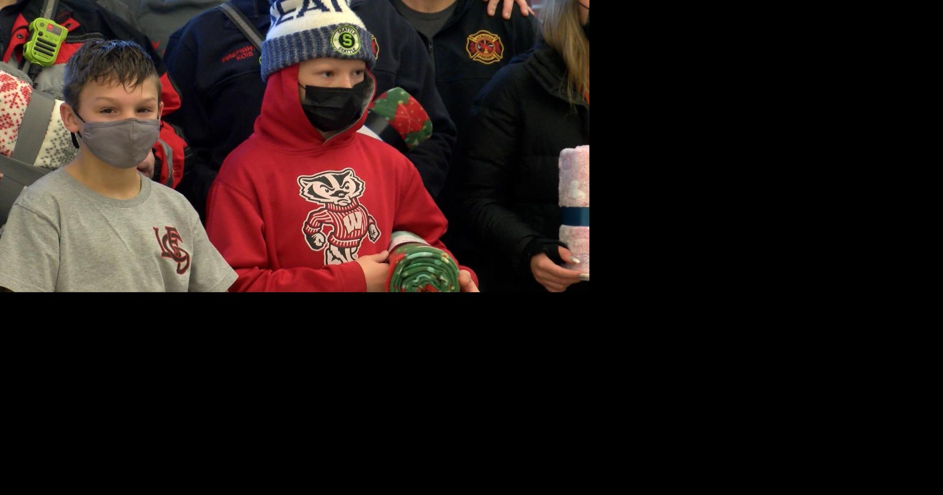 La Crosse FD donates Christmas gifts to children at Mayo Clinic Health