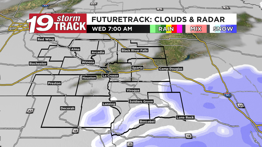 Tracking a strong clipper set to bring a mixture of rain, snow and ...