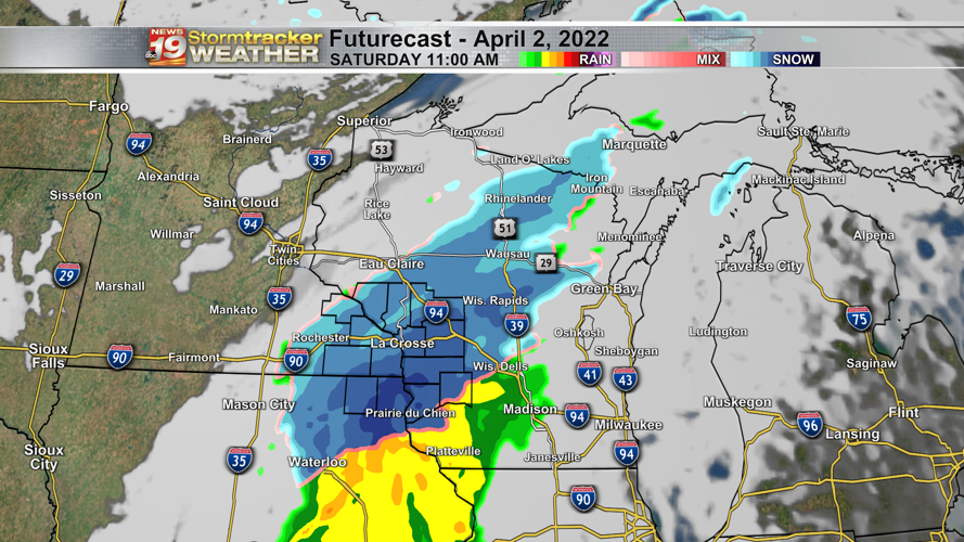 This morning's snow was only measurable March snow in La Crosse | 19 ...