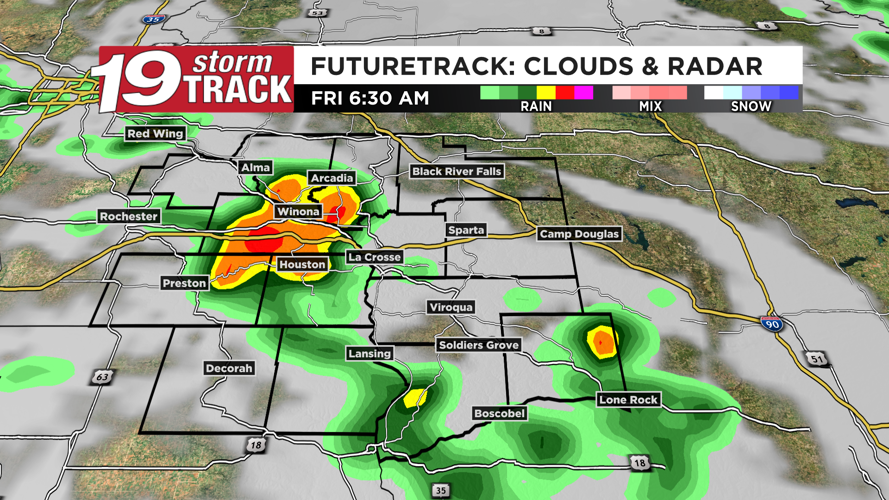 A pleasant Summer day ahead for our Wednesday; shower and storm chances ...