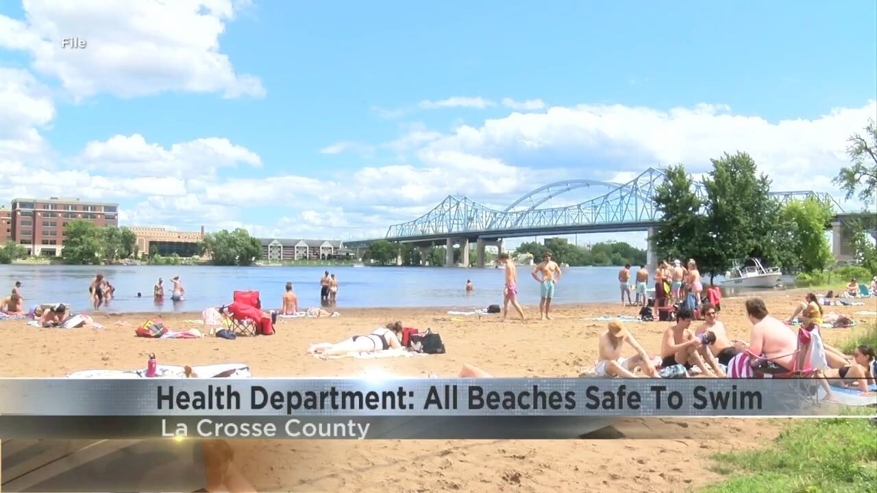 La Crosse County Health Department reports all beaches tested are