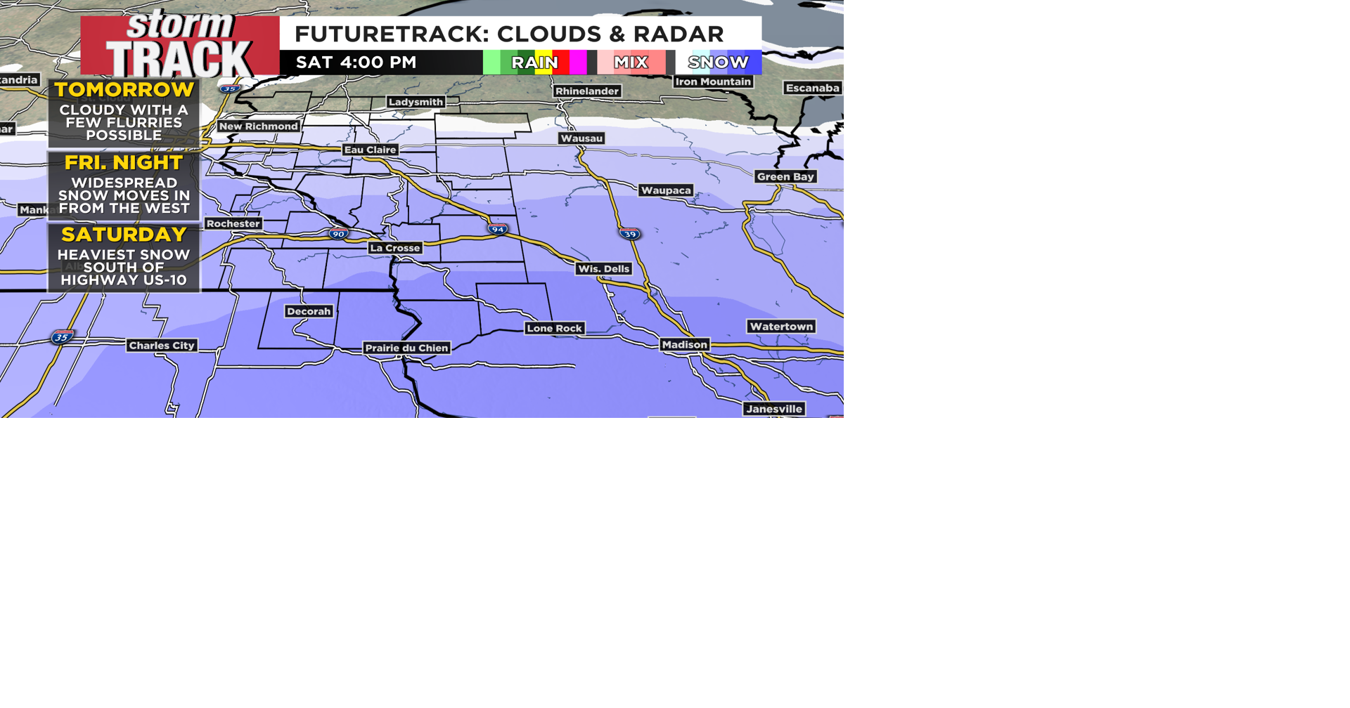 Good travel Thanksgiving and Friday, but snow returns Friday night ...