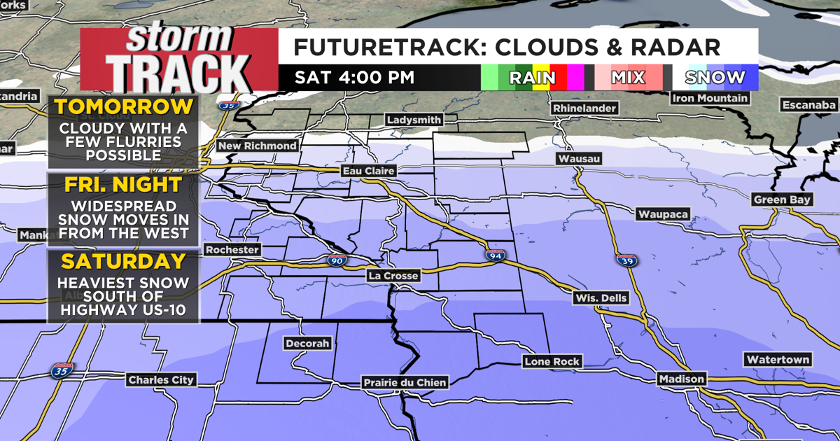 Waycross Weather Map Good travel Thanksgiving and Friday, but snow returns Friday night ...