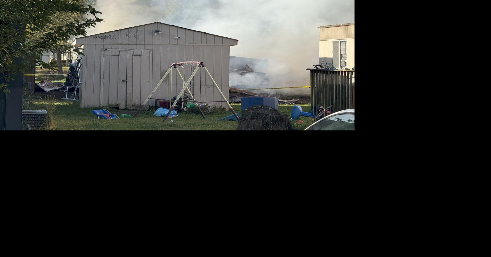 Brookview Mobile Home Court in Shelby sees fire Wednesday morning ...