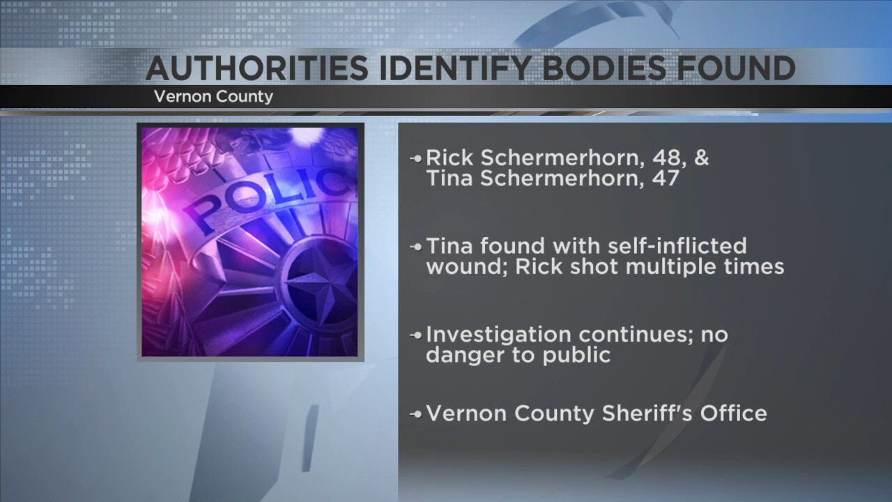 Vernon Co. Sheriff's Office Releases Names Of Bodies Found In Rural ...