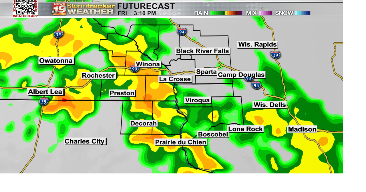 A calm Thursday before a wet weekend forecast | 19 Storm Track Weather ...