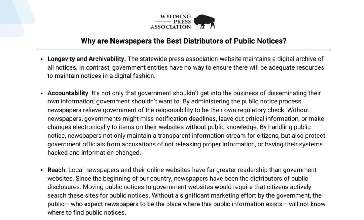 Newspapers: The Best Distributors of Public Notices
