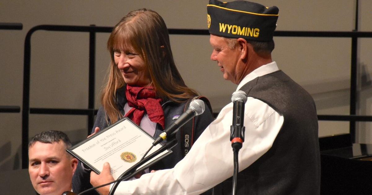 Examiner's Ufford earns Freedom of the Press Award | News | wyopress.org