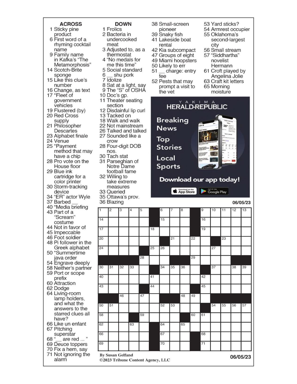 LA Times Crossword 5 Aug 21, Thursday 