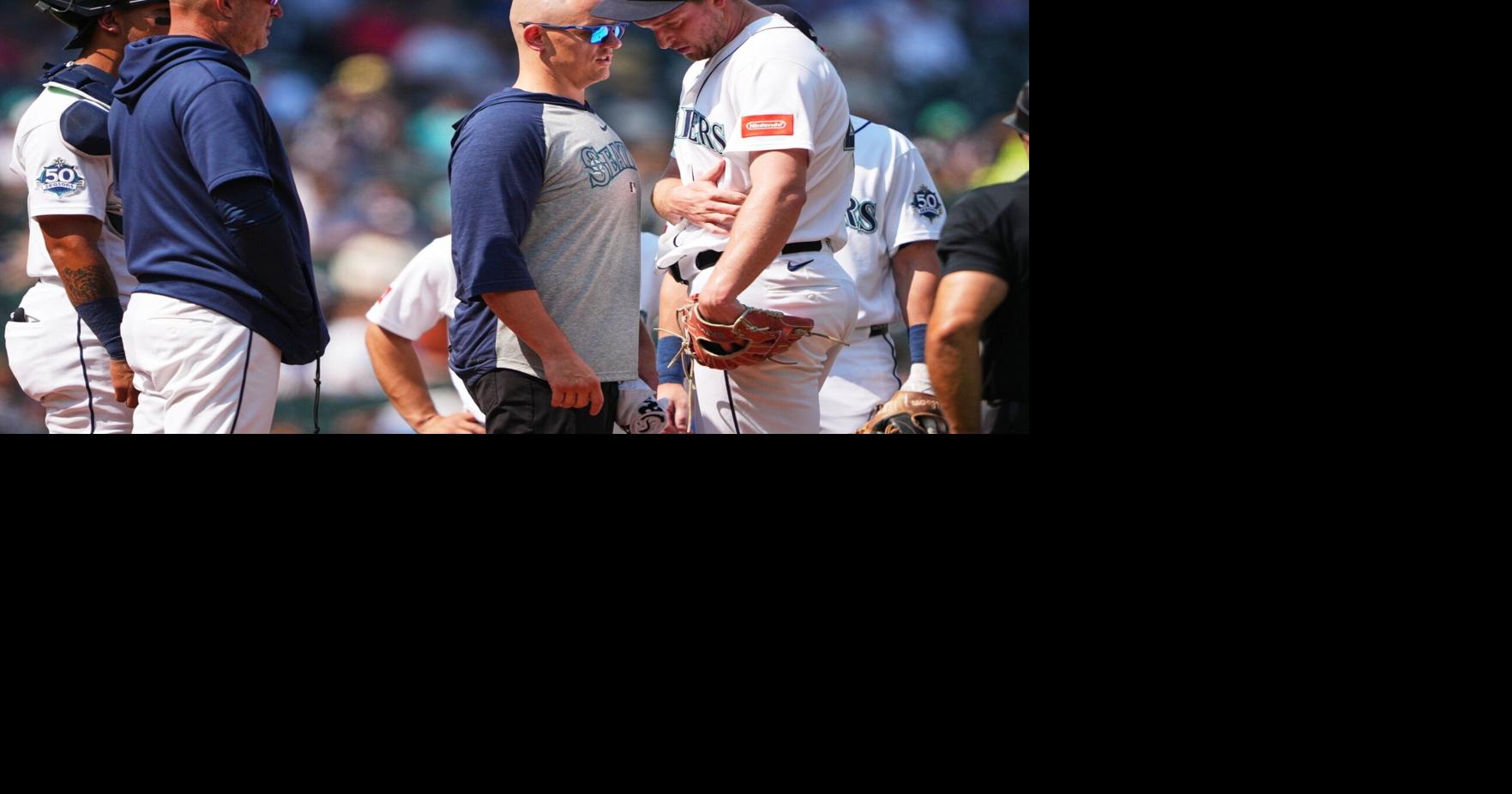 Mariners place Cole Wilcox on injured list, recall Nick Davila