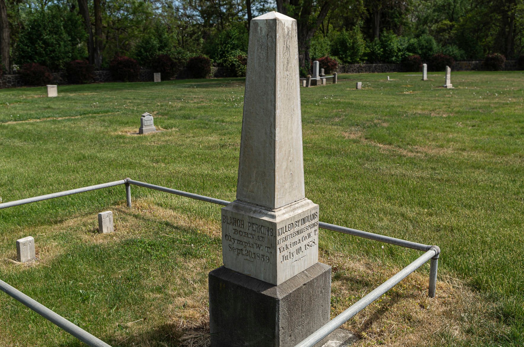 It Happened Here: Union Gap's Pioneer Graveyard Established In 1865 ...