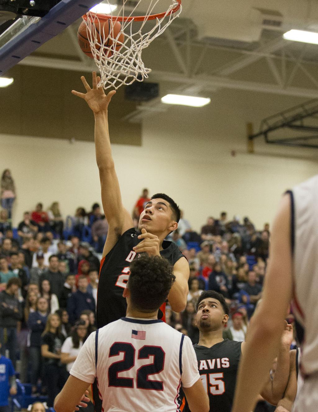 Defensive Driven Davis Boys Basketball Gets Past Rival Ike Davis