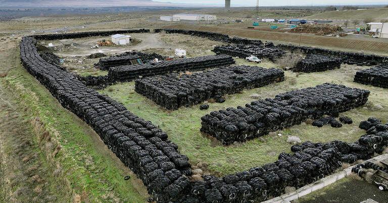 Washington's largest tire pile