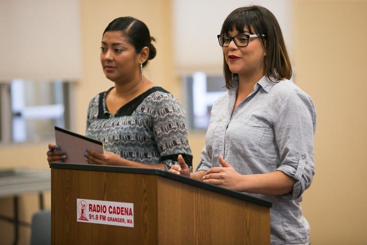Lower Valley farm workers gather in Granger to celebrate victory in
