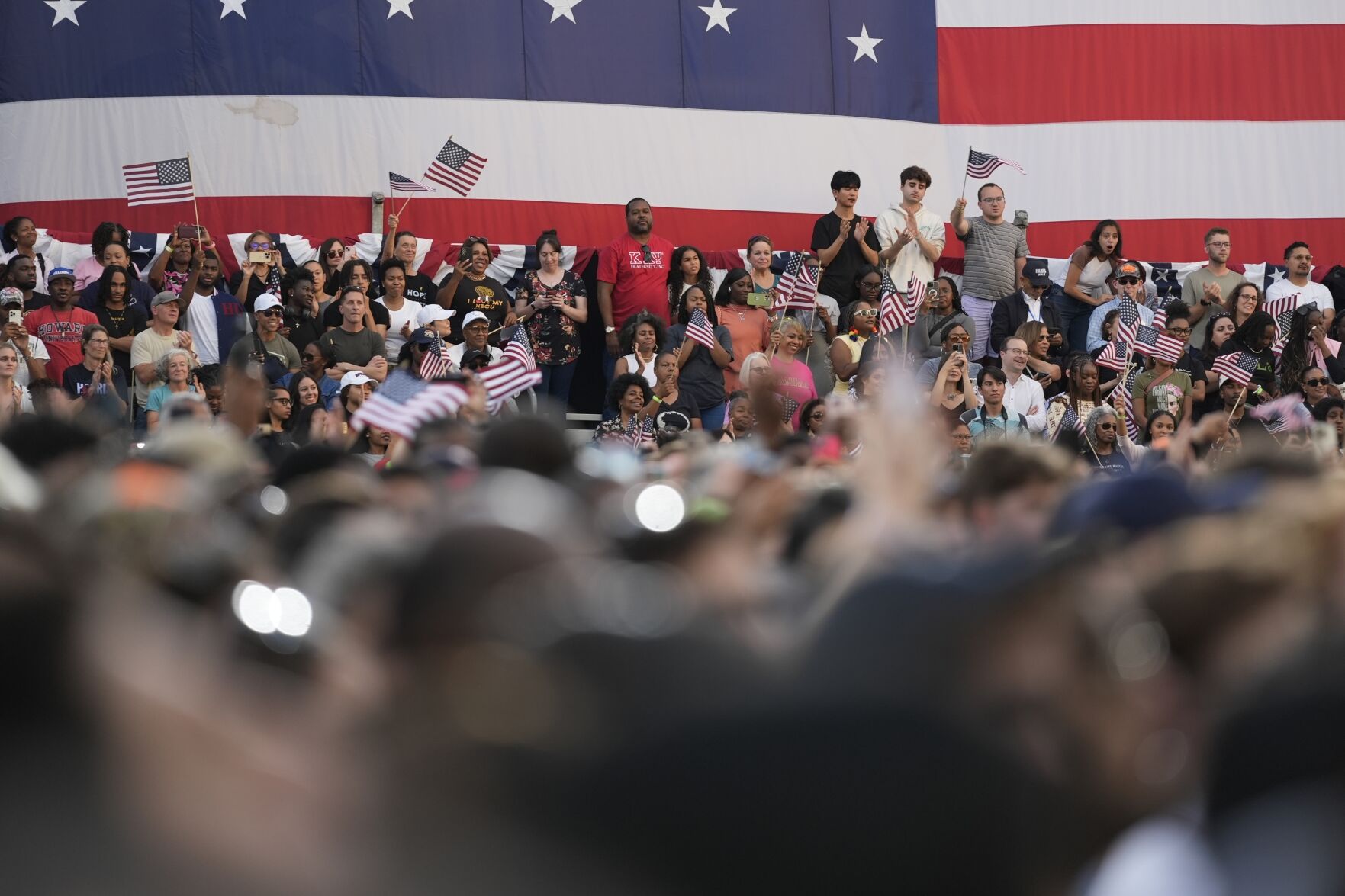 AP PHOTOS: Harris Supporters Show Range Of Emotions As She Gives ...