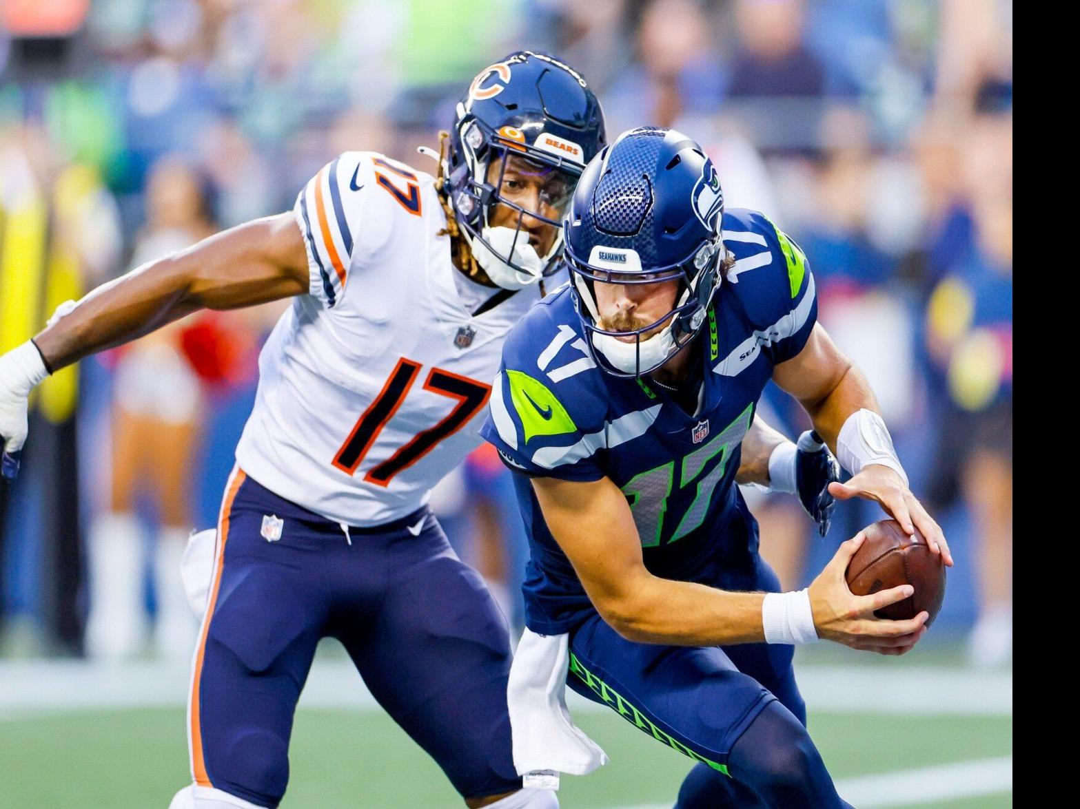 Ex-Husky teammates Jacob Eason, Aaron Fuller looking to make enough plays  to stick around, Seahawks