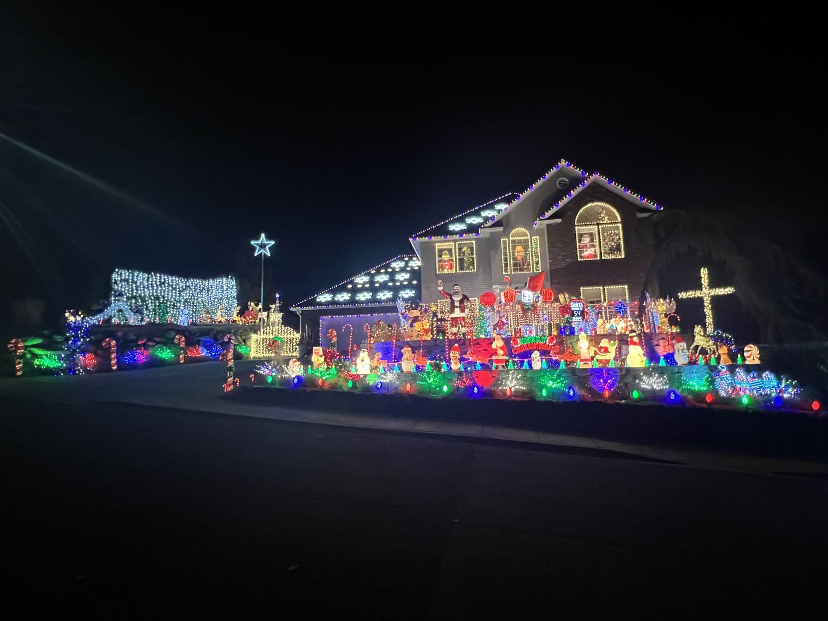 West Valley family's massive Christmas display was inspired by a