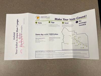 Voter instructions