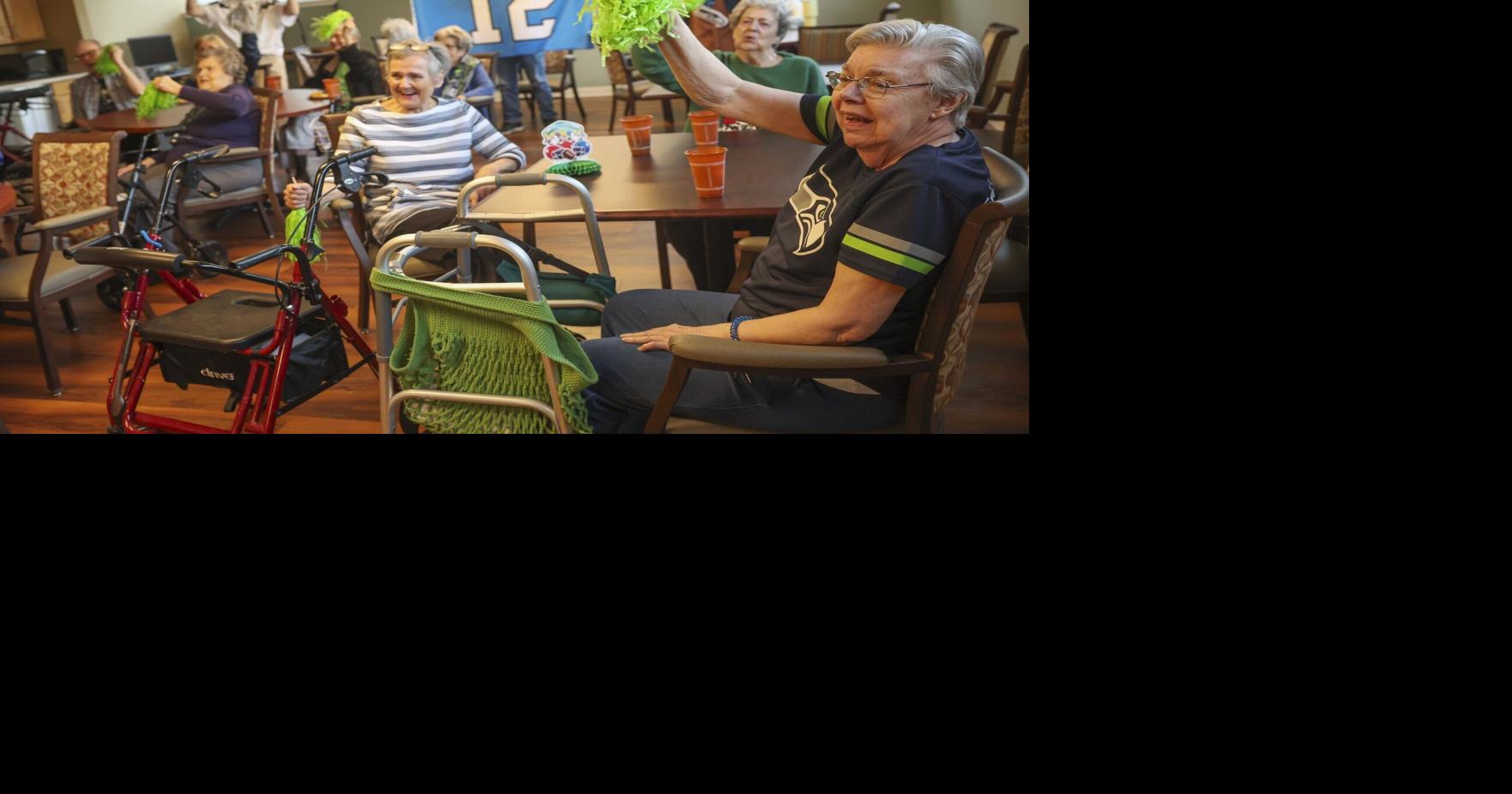 Seattle senior living community issues Super Bowl challenge to Boston counterpart