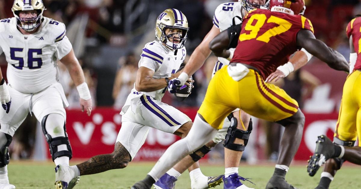 Photo: Yakima Herald-Republic Washington Huskies’ grades for Big Ten loss to USC