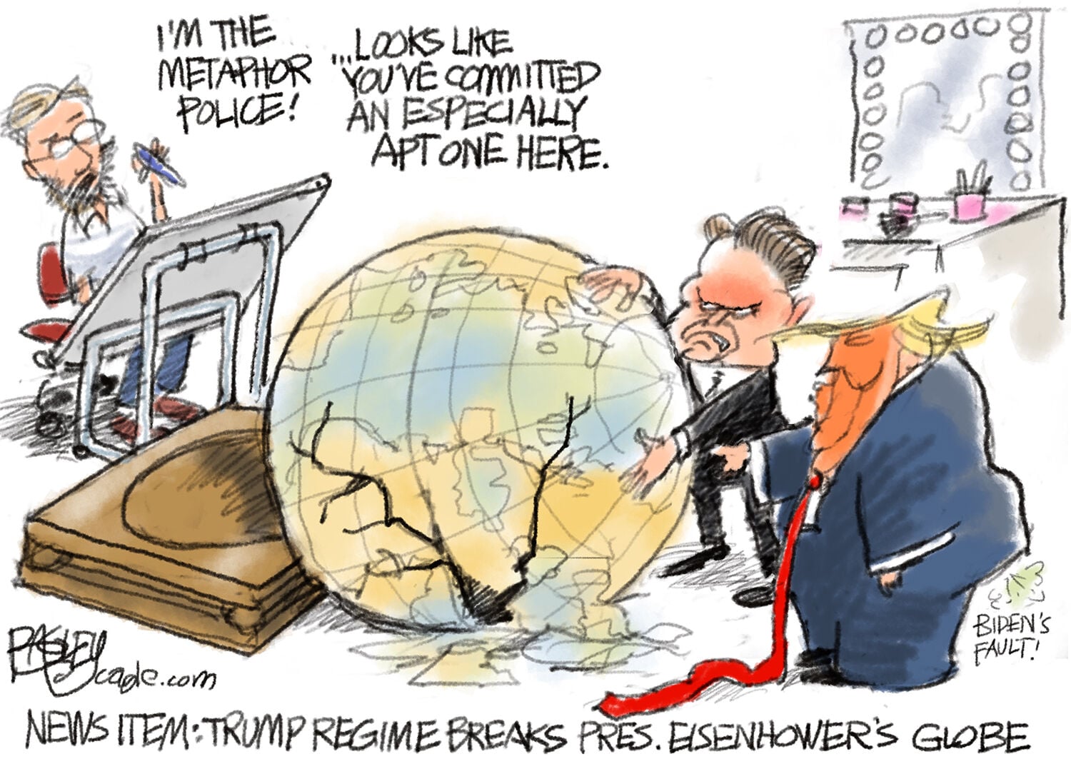 Editorial Cartoon: Pat Bagley (Oct. 25, 2026) | Opinion | yakimaherald.com