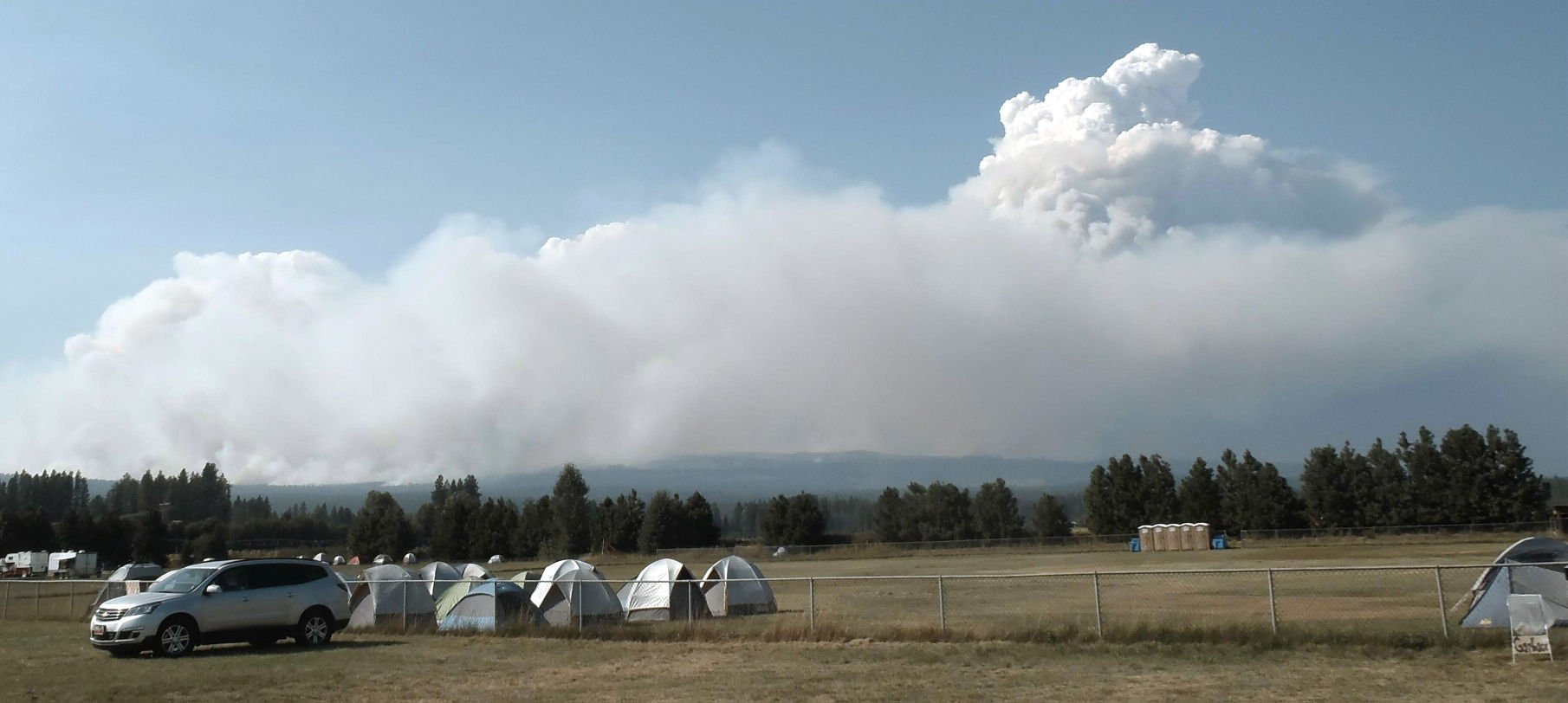 UPDATE: Cougar Creek Fire Expected To Move Farther North, East Today ...