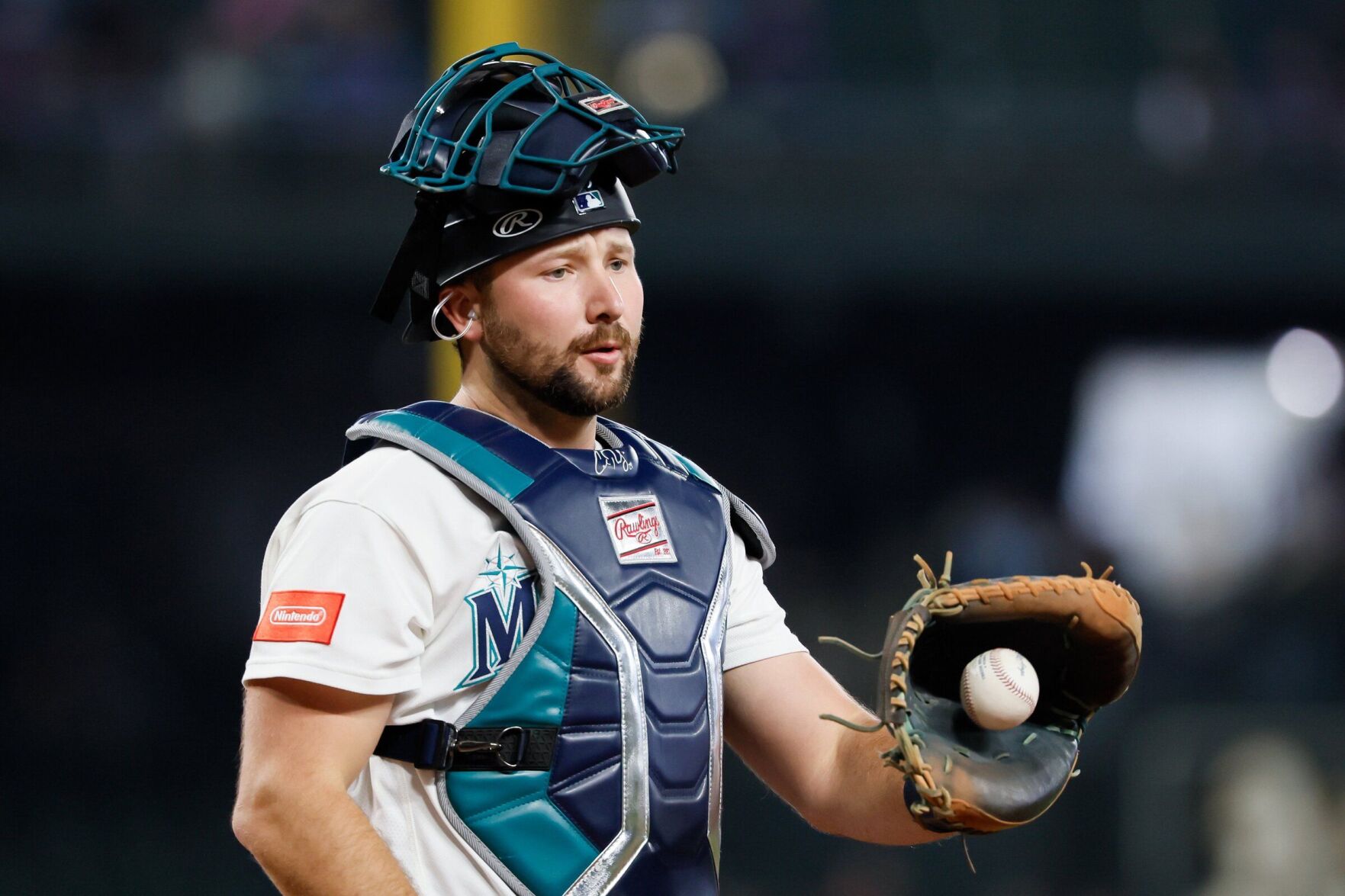 Mariners’ Cal Raleigh goes on injured list for first time in his career ...