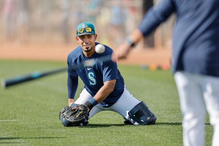 Photos: Seattle Mariners hold spring training Sunday | Mariners ...