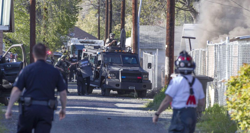 Yakima SWAT standoff ends in surrender Local