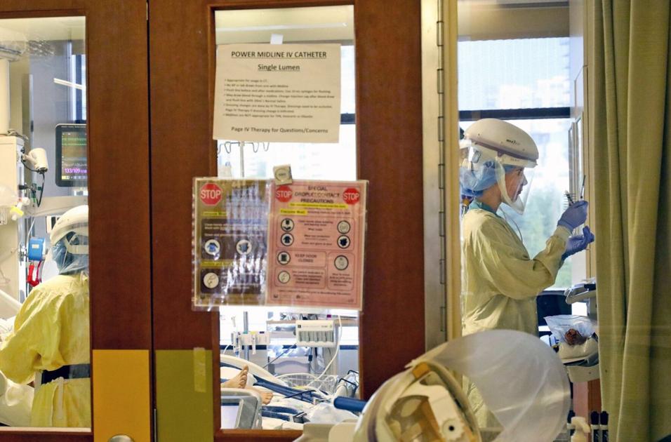 Washington coronavirus hospital admissions surge to highest since pandemic began - Yakima Herald-Republic