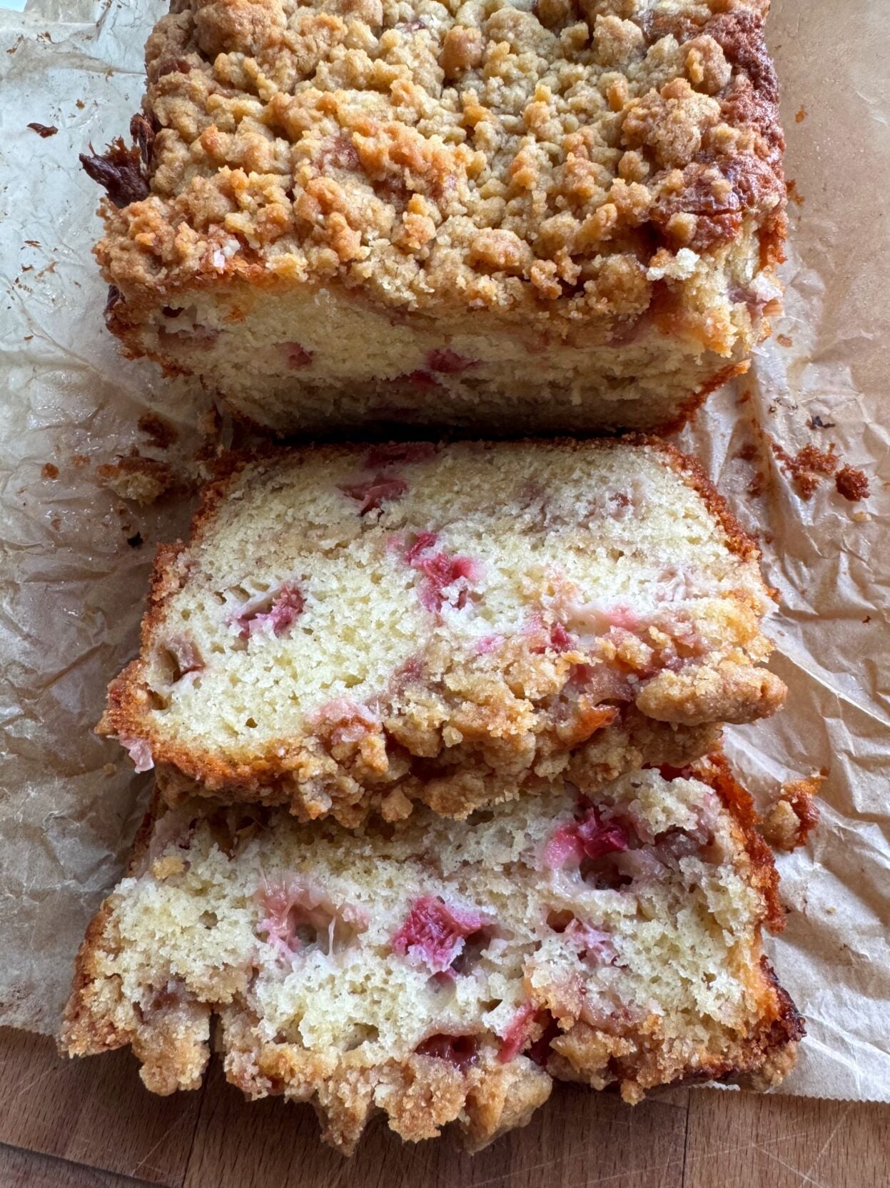 rhubarb cake
