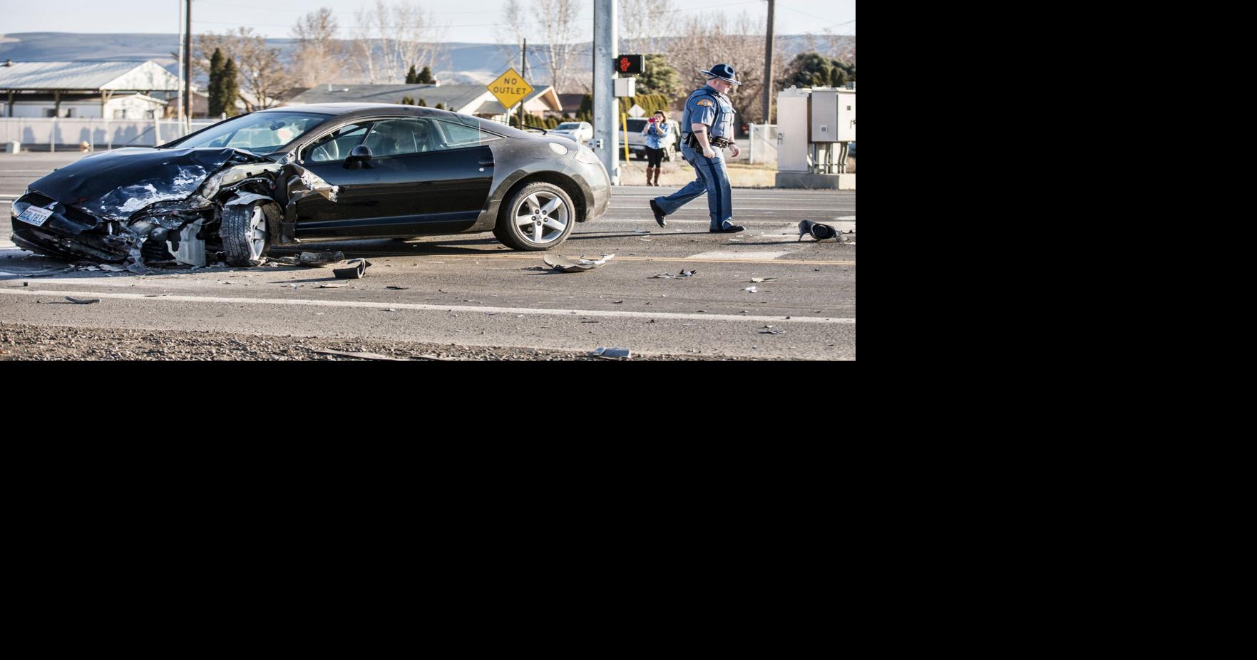 One person injured in threecar collision Local