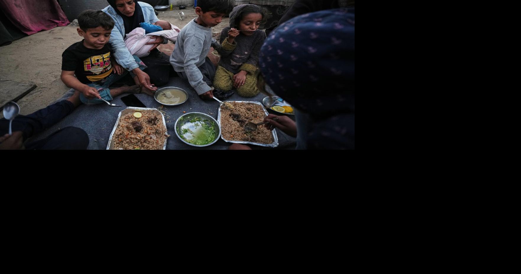How one displaced family in Gaza is observing Ramadan's first day under a fragile ceasefire deal