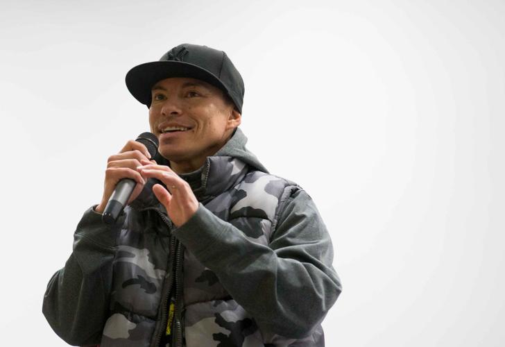 Supaman Picture Rapper Don't forget - Native American rapper and dancer Supaman at Yakima ...