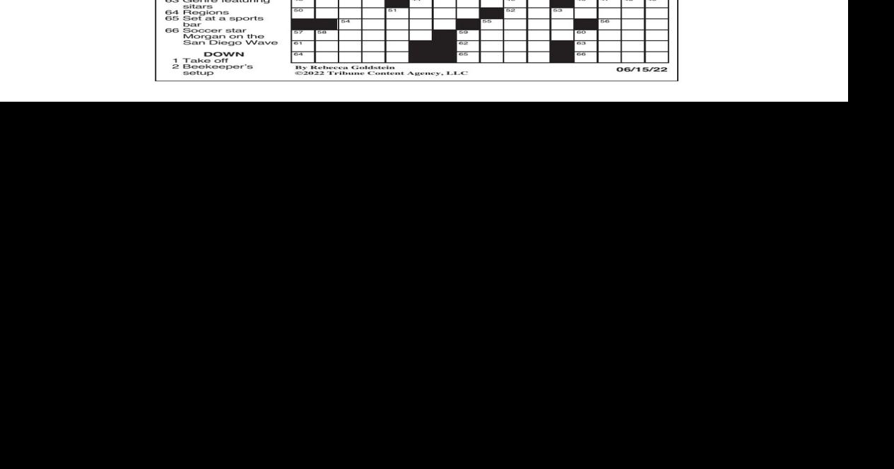 LA Times Crossword June 15, 2022 Crosswords