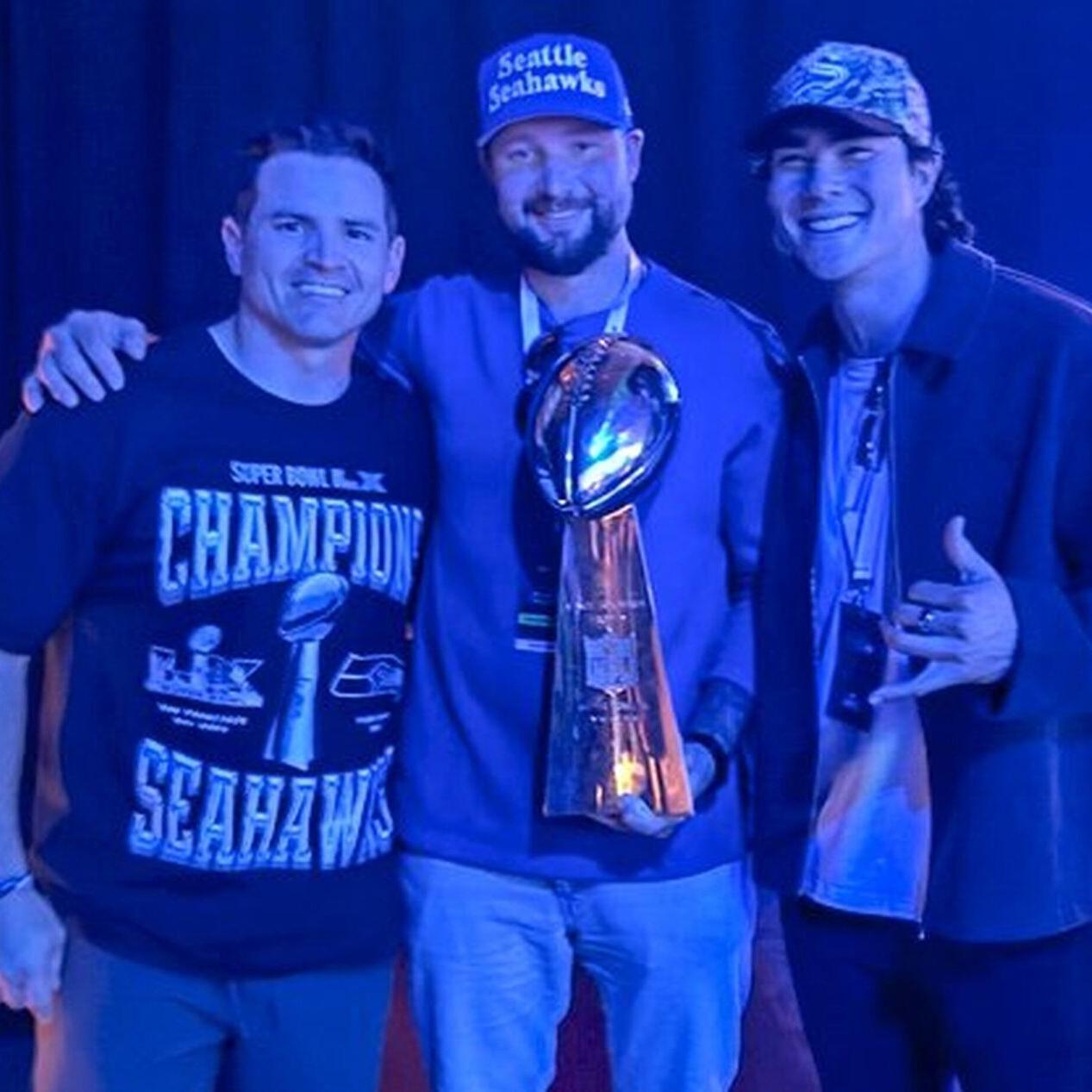 Mariners' Cal Raleigh on celebrating Super Bowl with Seahawks' Mike Macdonald | Mariners | yakimaherald.com