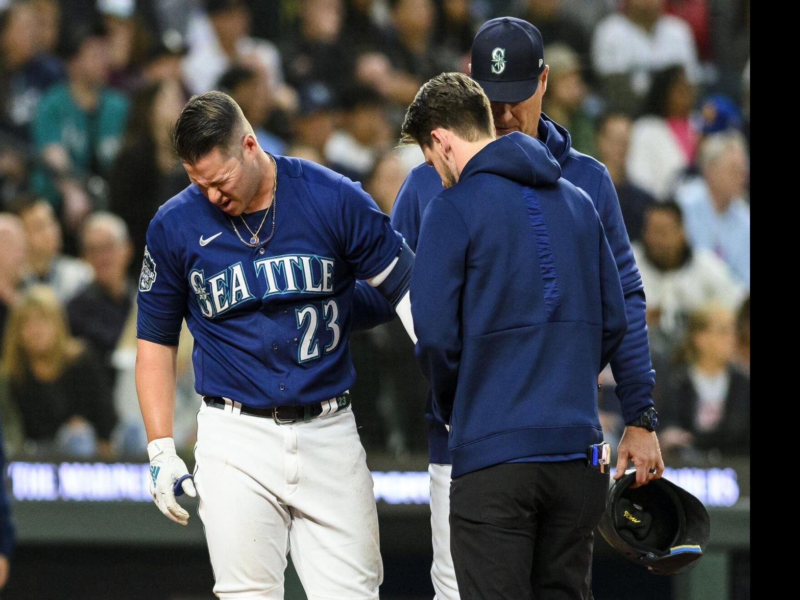 Ty France sits day after getting hit by pitch, but says 'I got lucky', Mariners