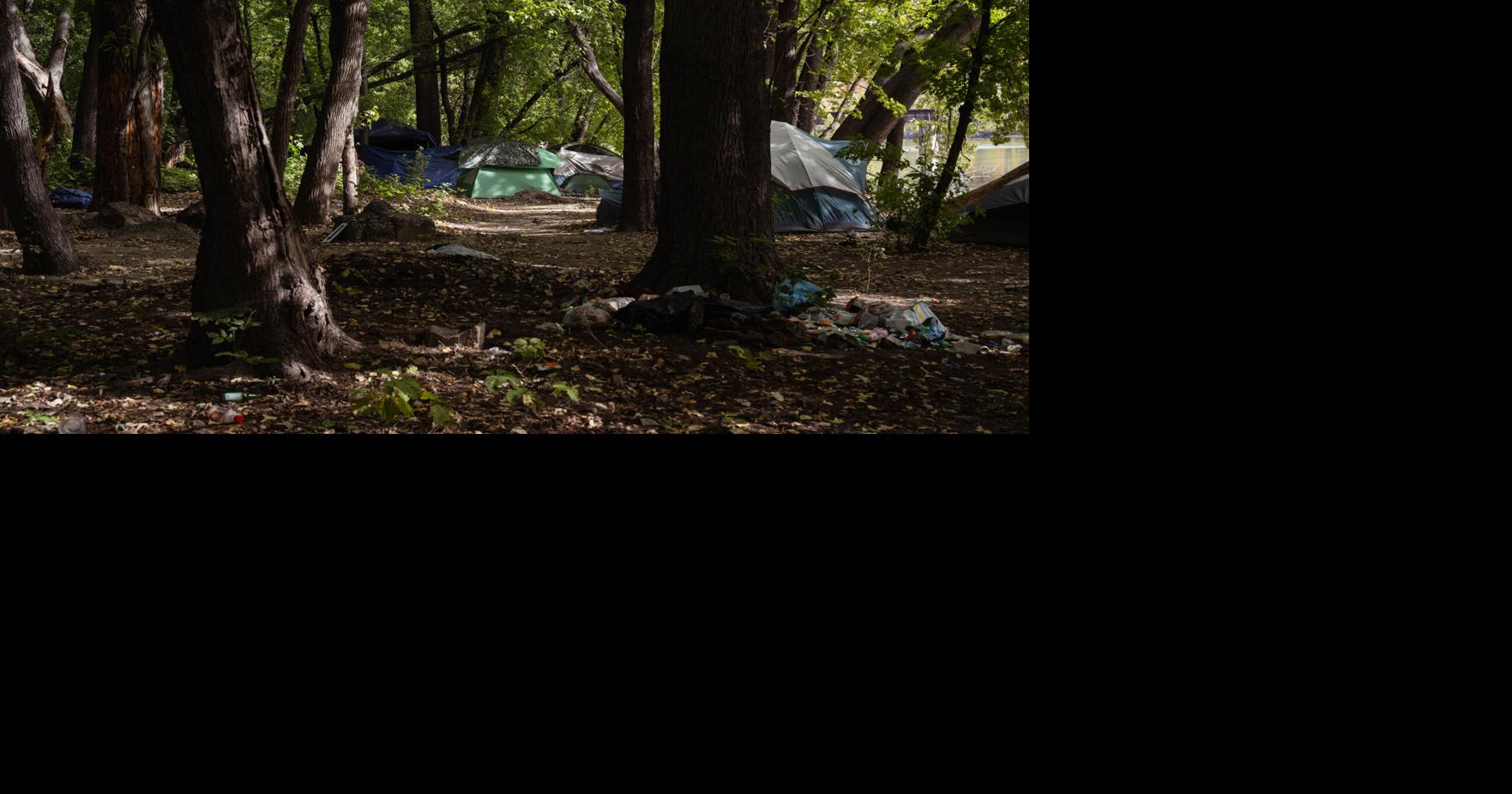 Homeless Camp Tainted Soil