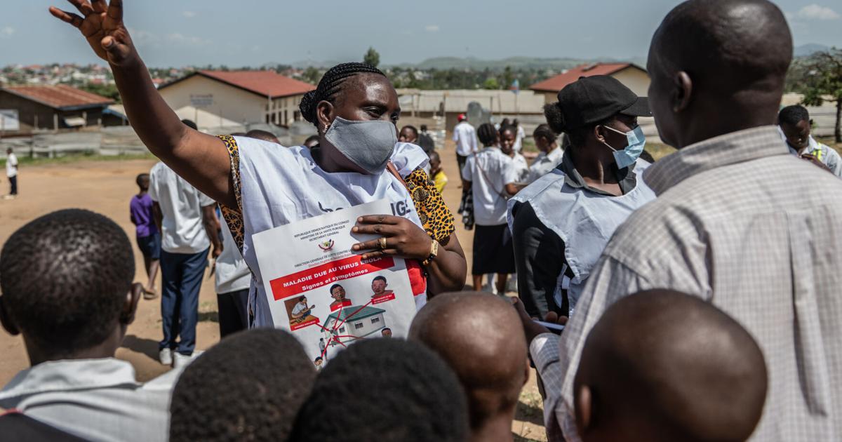 Attacks from suspicious residents complicate the fight against a rare type of Ebola