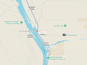 Wildfire prompts evacuation advisory for communities of Beverly, Schwana